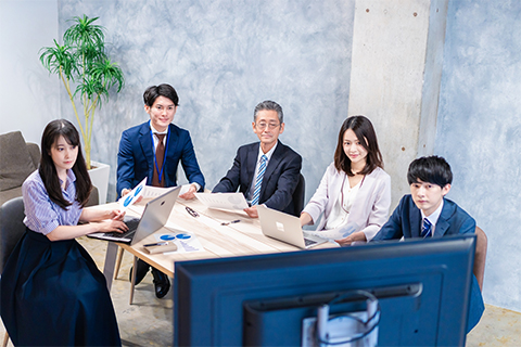 オンライン会議の様子