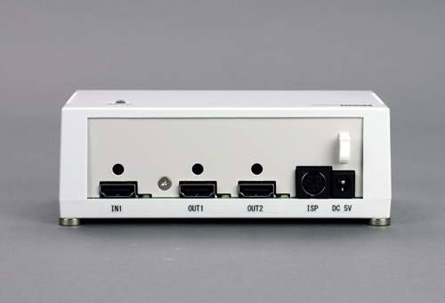 HDMI分配器「LMS-HD12」背面